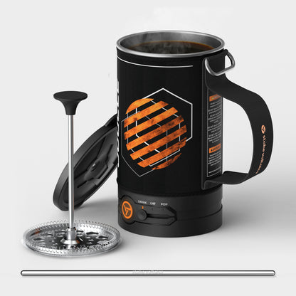 Electric French Press Coffee Maker